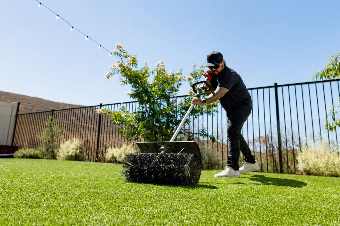 Turf maintenance services
